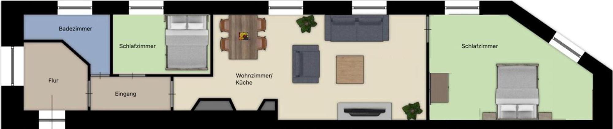 Elbershof Monschau Apartment Room photo